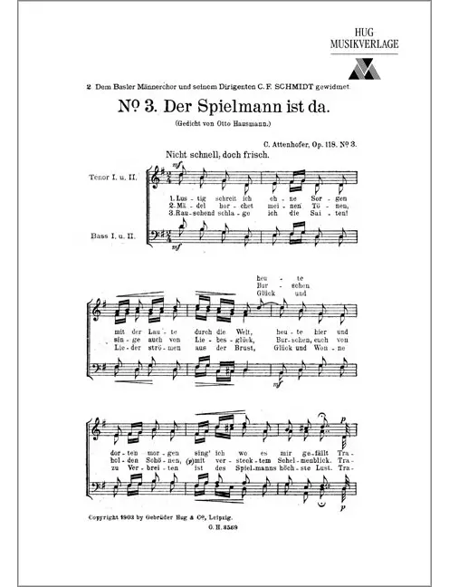 Der Spielmann ist da